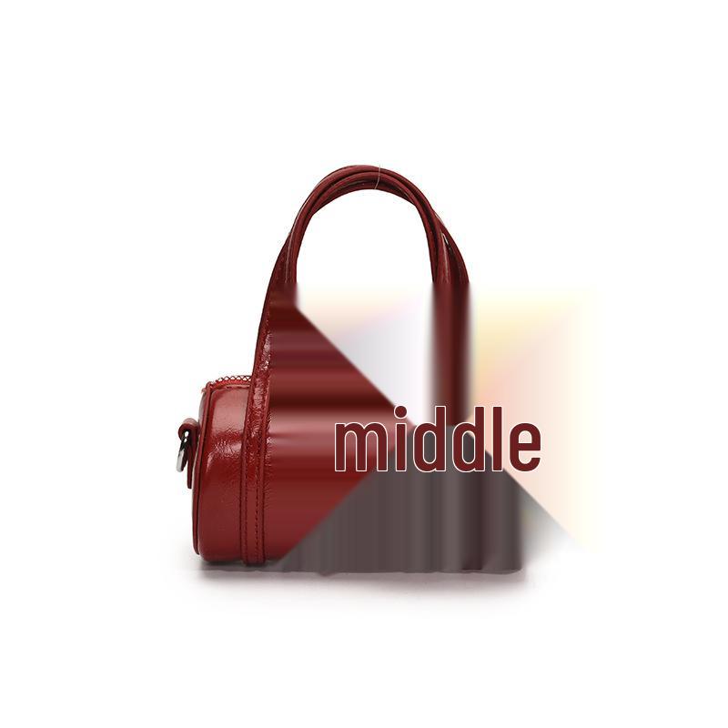 Korean-Style Princess Bow Mini Crossbody Handbag for Women and Girls