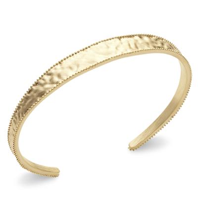 [R3552] - Gold Plated Bracelet 'Cleopatra' Gold - 58 Mm 10 Mm