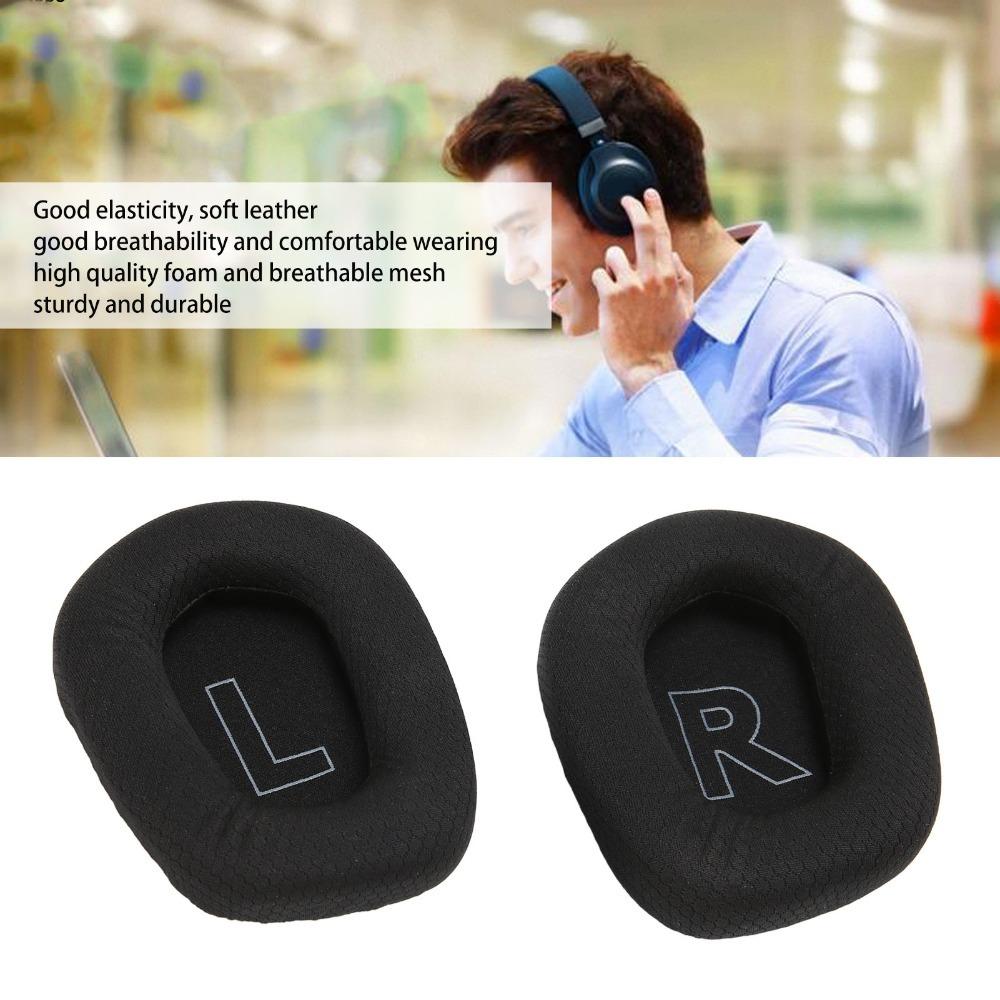 2PCS Comfortable Noise Isolation Earcups for Logitech G733 Headphones Gaming Headset