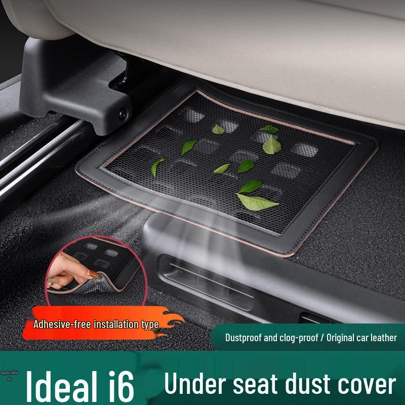 Ideal I6 Under-Seat Vent Mask: Dustproof, Anti-Clogging Car Interior Accessory
