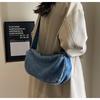 Simple Versatile Large-capacity Tote Bag Women's Bag New Denim Shoulder Slanting Cross Bag