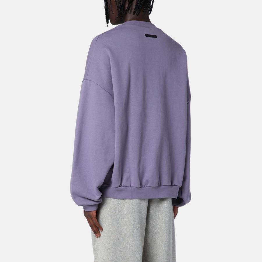 Fear of God Essentials Heavy Fleece Crewneck Lavender Men Tops Purple 192BT246237F