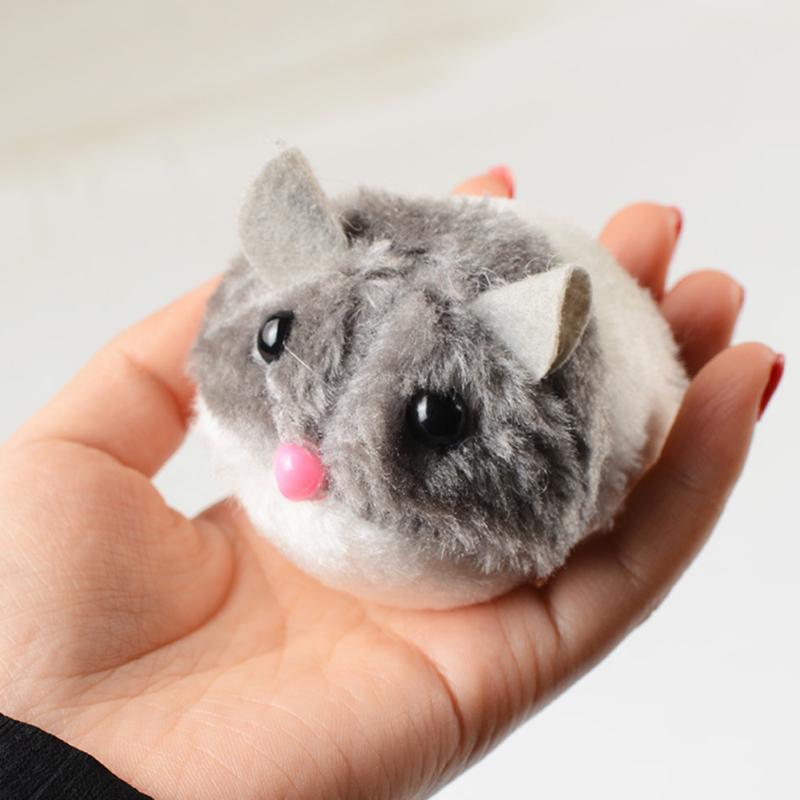New! Plush Simulation Hamster Manual Funny Interactive Training Toys Pet Supplies For Teasing Dogs Cats