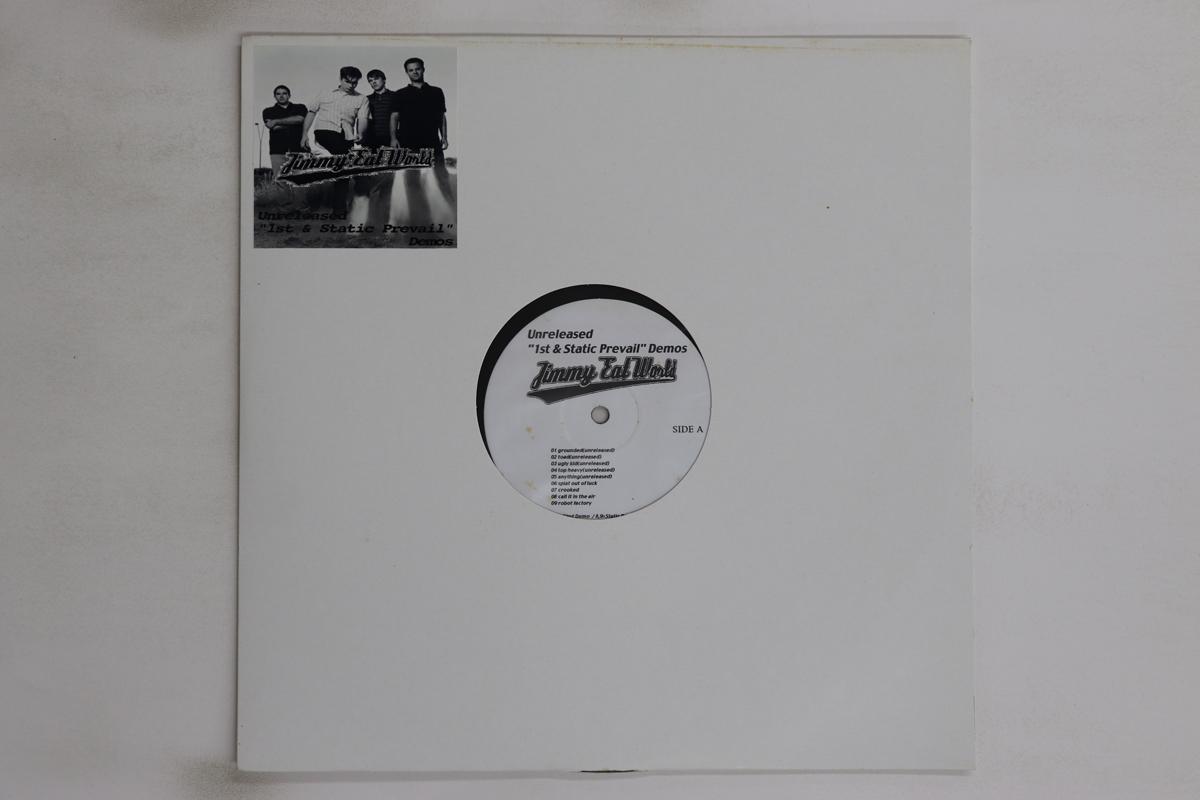 

LP Record JIMMY EAT WORLD Unreleased 1st Static Prevail Dem NONE NOT ON LABEL Non Japan Rock Used