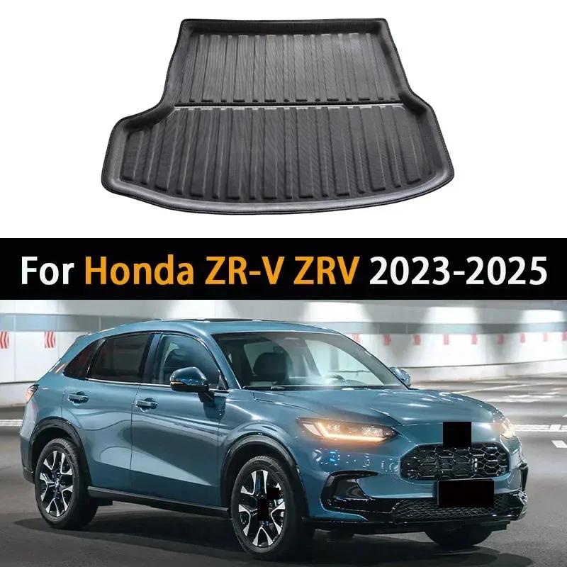 For Honda ZR-V ZRV ZR V 2023 2024 2025 Car Rear Trunk Mat Waterproof Floor Liner Luggage Tray Boot Carpet Easy Clean Accessories