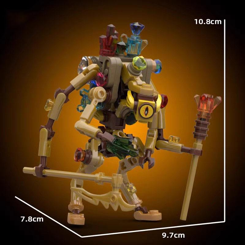 

Нетоксичный Moc Коллекционер драгоценных камней Детская головоломка Конструктор Строительные блоки Игрушка Подарок PDF drawings