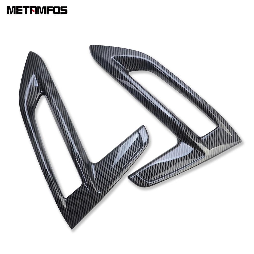 For Nissan Sentra Bluebird Sylphy - 2024 Chrome Front Fog Light Lamp Cover Trim Foglight Frame Protector Car Accessories