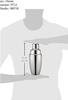 Akagawa Kibutsu Seisakusho AG 18-8 Stainless Steel Cocktail Shaker, 500cc, 94031