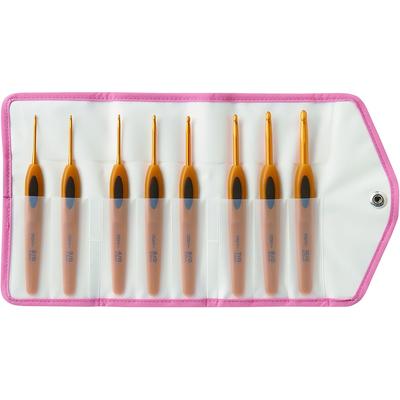 Clover Crochet Hook Set [Pen-E] 8-Pack 43-606