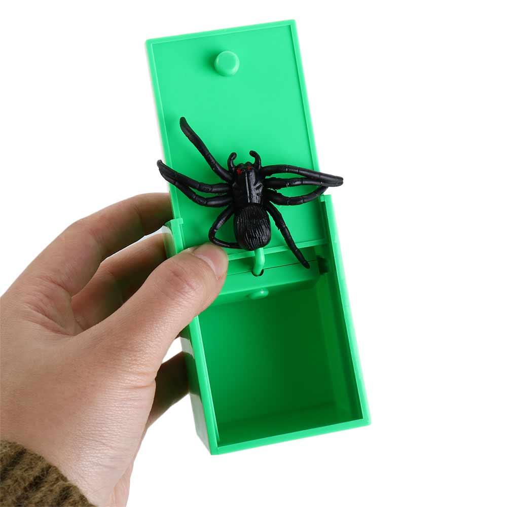 Funny Scare Toy Box Bug Prank Toy Surprising Box Spider Box Kid