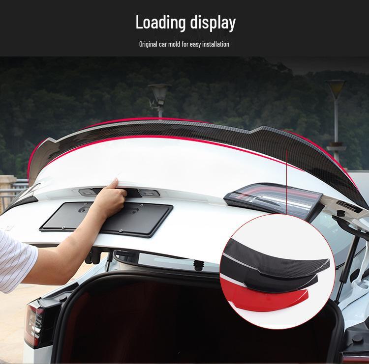 Tesla Model 3 Sports Style Rear Spoiler – Exterior Modification