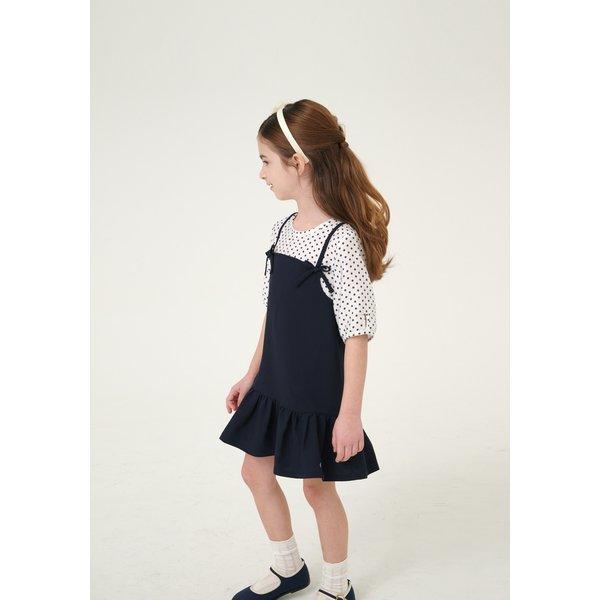 The Coffee Bean   Tea Leaf Navy Layered Dress Bz24op05nv