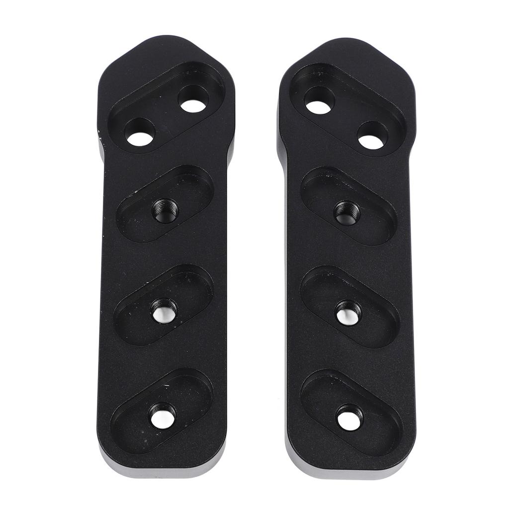 Passenger Floorboard Relocate Kit Adjustable Aluminum Black Powder Coating 41‑425 for Spyder RT 2020 Onwards