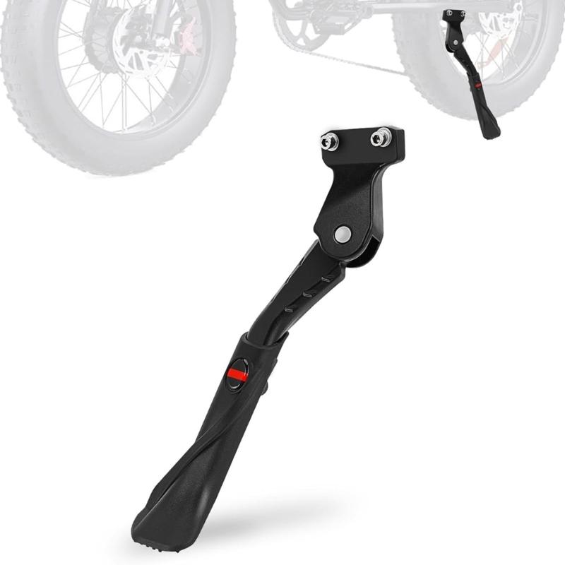 Aluminum Alloy Adjustable Side Kickstand for Q20 Electric Scooters Non Slip Base Ensuring Stable Support on Any Surfaces
