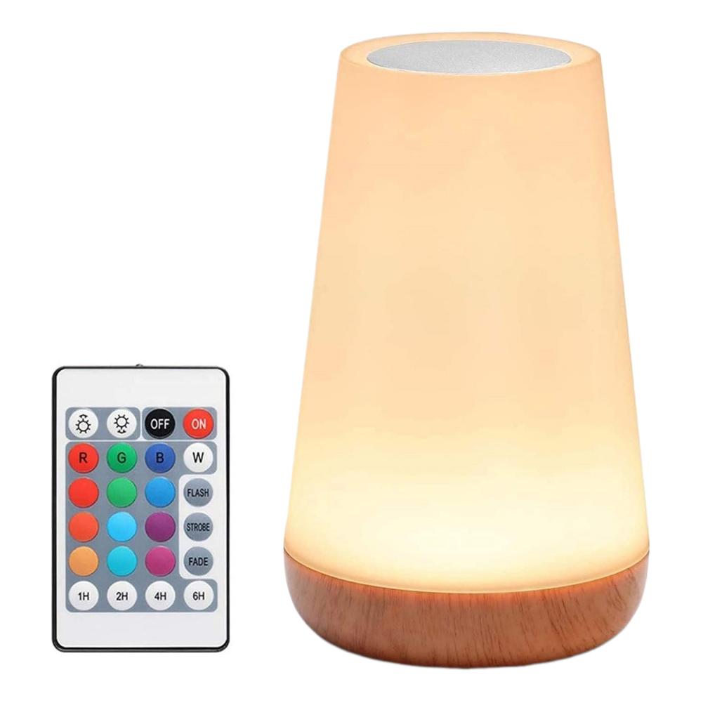 

Touch Night Lamp LED Lamp Touch Control Switch USB Rechargeable 13 Colors Lights Bedroom Portable Table Bedside Night Lamp