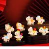 Desktop Ornament Horse Figurine Resin Zodiac Ornaments New Year Mascot Miniature  Car Decoration