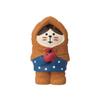 Decor Corporation Concombre Cat Hood Snowman Size Approx. W2.8 D2.5 H4.8 ZCB-47981