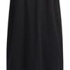 adidas Neo Straight Leg Striped Micro Logo Casual Comfortable Loose Sports Short Sleeve Dress Women Dresses Black HE4518