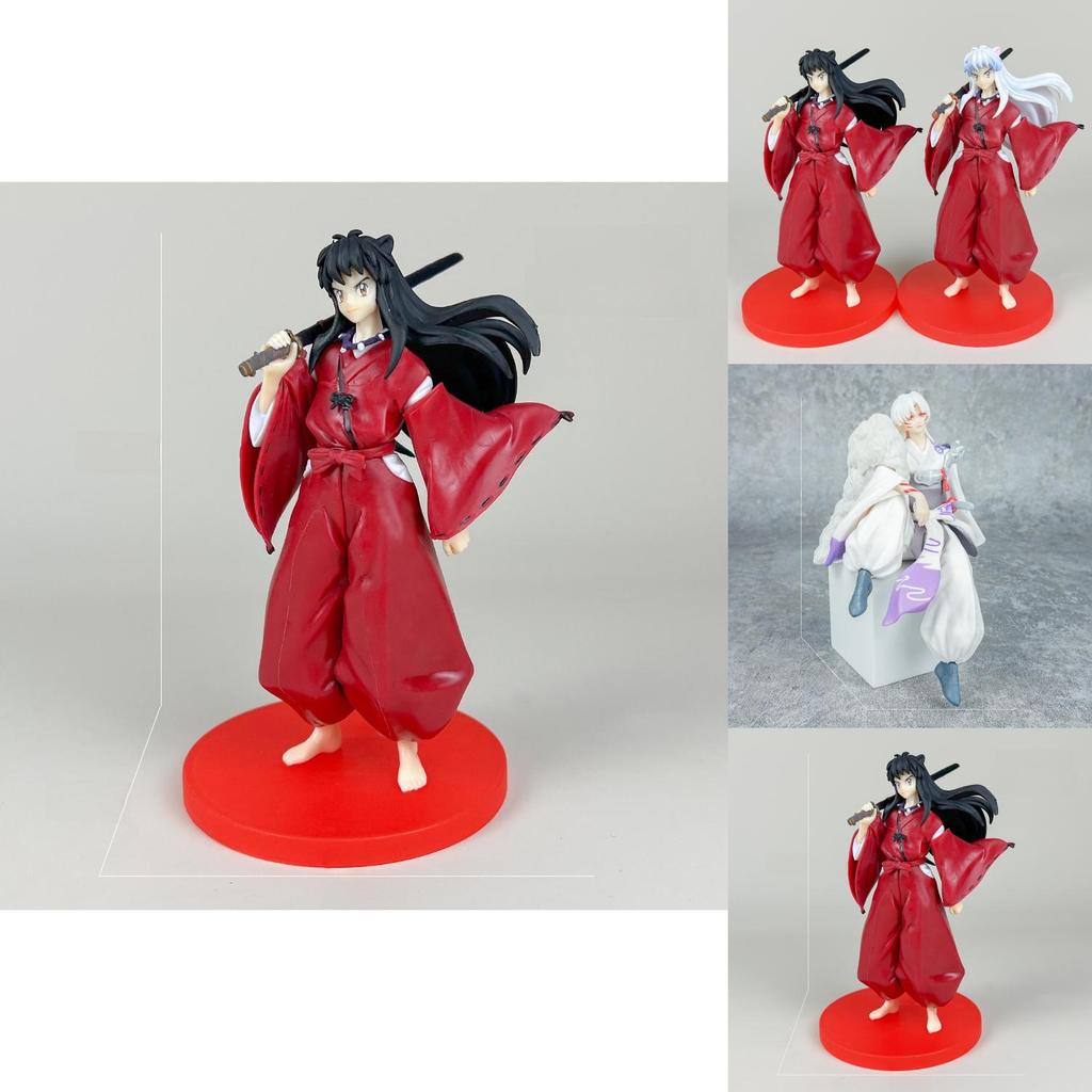Inuyasha Pvc Figure Set With Assembled Design For Anime Collectors