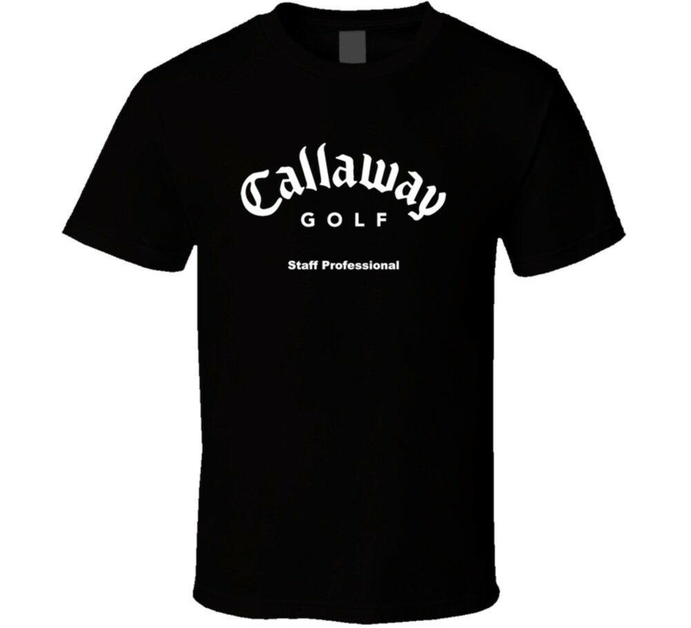 

Черные футболки унисекс Callaway Golf Staff Professional