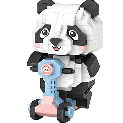 LOZ Small Character Series Nanoblock, Singsingyi Panda, Korean Popular Toys