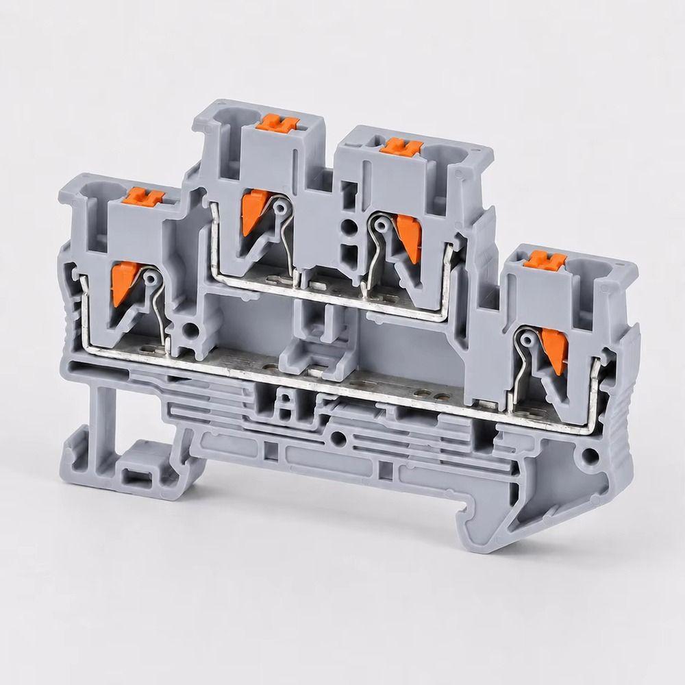 4Pcs PTTB-2.5 PTTB-2.5 Terminal Block  for Industrial Electrical Cabinet Wiring