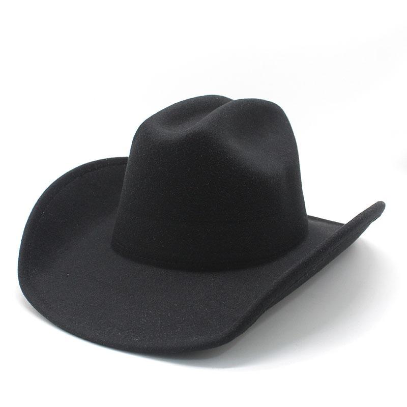 Western Style Wide Brim Sun Protection Hat For Men Women