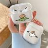 Süßes Cartoon-Capybara-Paar Kopfhörerhülle Für Apple AirPods 4 3 2 1 Klare Schutzhüllen Für AirPods Pro 2 Tierhülle