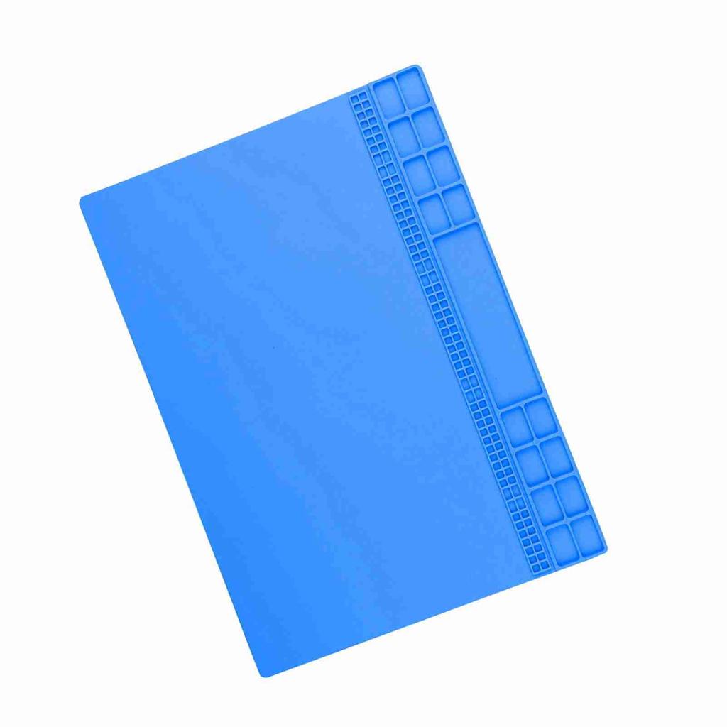Heat Resistant Phone Computer Maintenance   Heat Insulation Pad Mat Gray