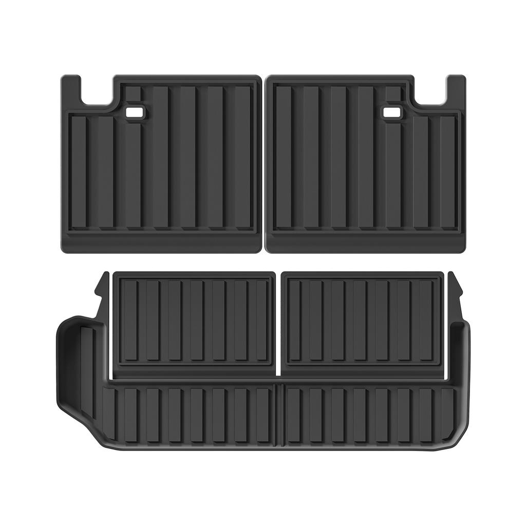 for Toyota Land Cruiser Prado LC250 2026-2026 Car Floor Mats Protective Mat 7 Seats Cargo Liner Trunk Pad Fit For Left Rudder