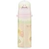 Skater Kids' Stainless Steel Water Bottle, Direct Drinking, 470ml, Sumikkogurashi Mole's House Design, Lightweight and Child-Friendly, Keeps Drinks Co