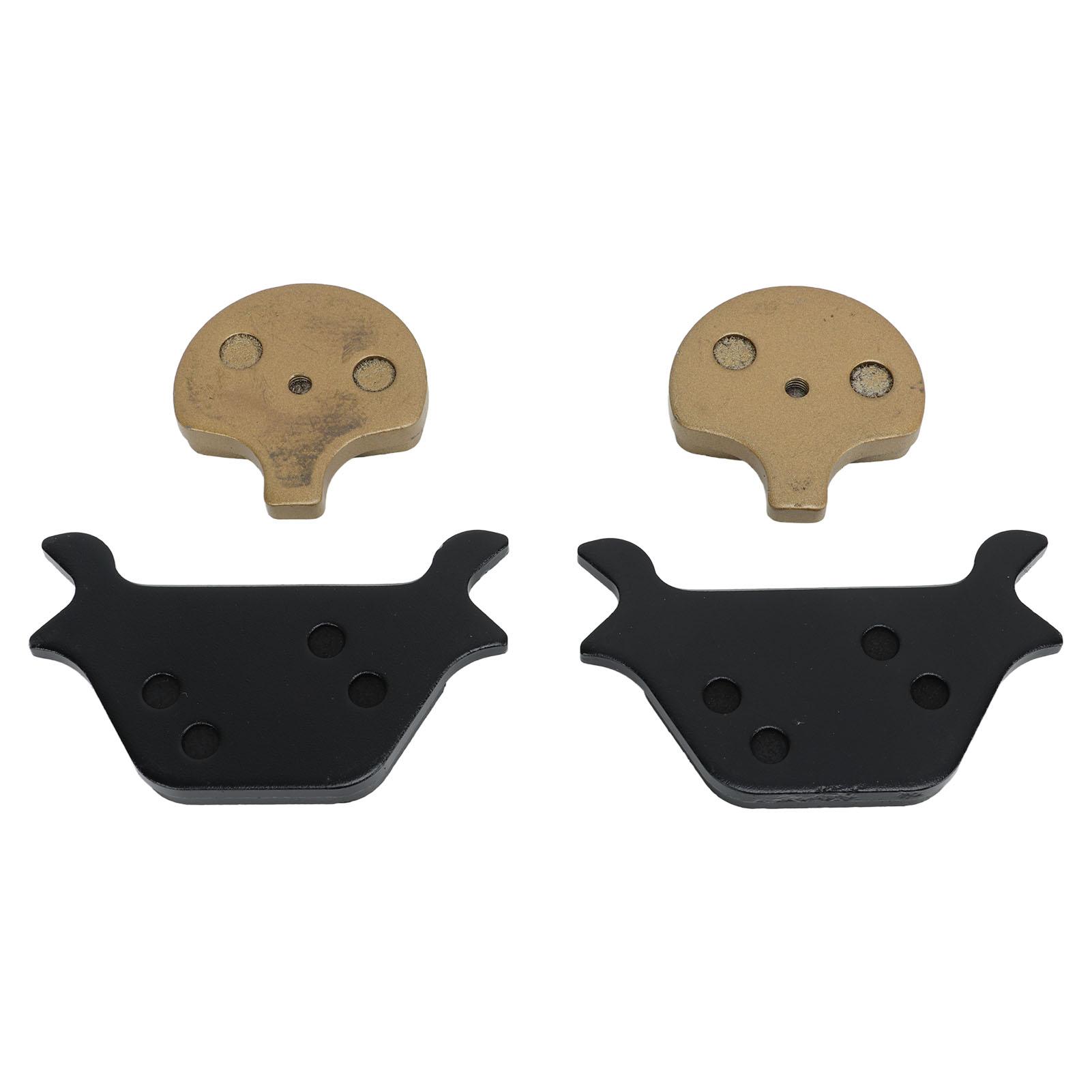 

4 шт. Мотоциклетные передние и задние тормозные колодки Тормозной аксессуар Замена для FXSTC CUSTOM 1986‑1999