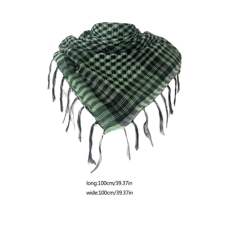 Arab Woman Kerchief Middle East Scarf Outdoor Breathable Turbans Multi Purpose Headscarf Driving Dustproof Kerchief