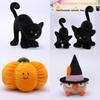 Halloween Ghost Cat Crow Owl Pumpkin Plush Soft Toy For Festive Decor And Gifts