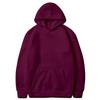 2025 Autumn and Winter Men's and Women's Solid Color Pocket Hooded Sweatshirt, Sports Fitness Sweatshirt, Fashionable Casual War