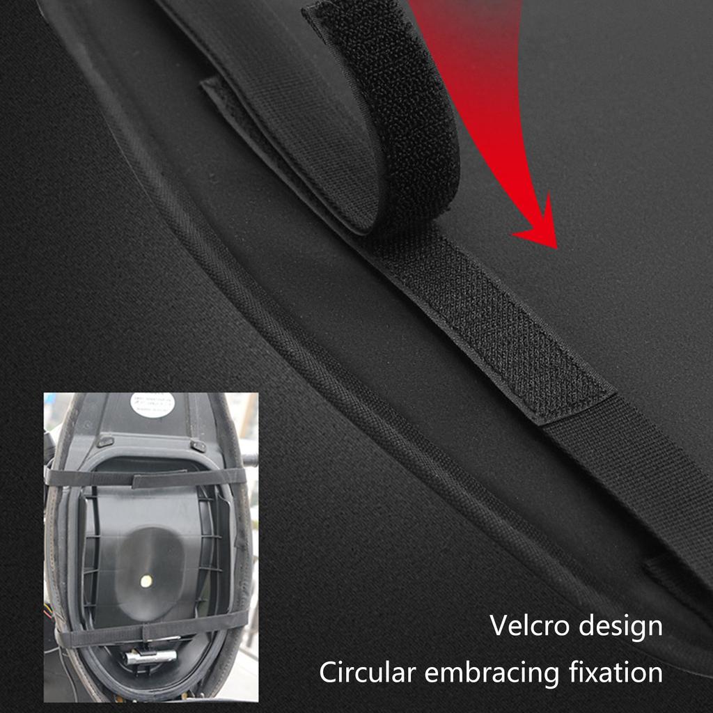 Upgraded Motorcycle Heated Seat Cushion Electric Heated Seat Pad Suitable for Motorcycle Snowmobile ATV Home Office