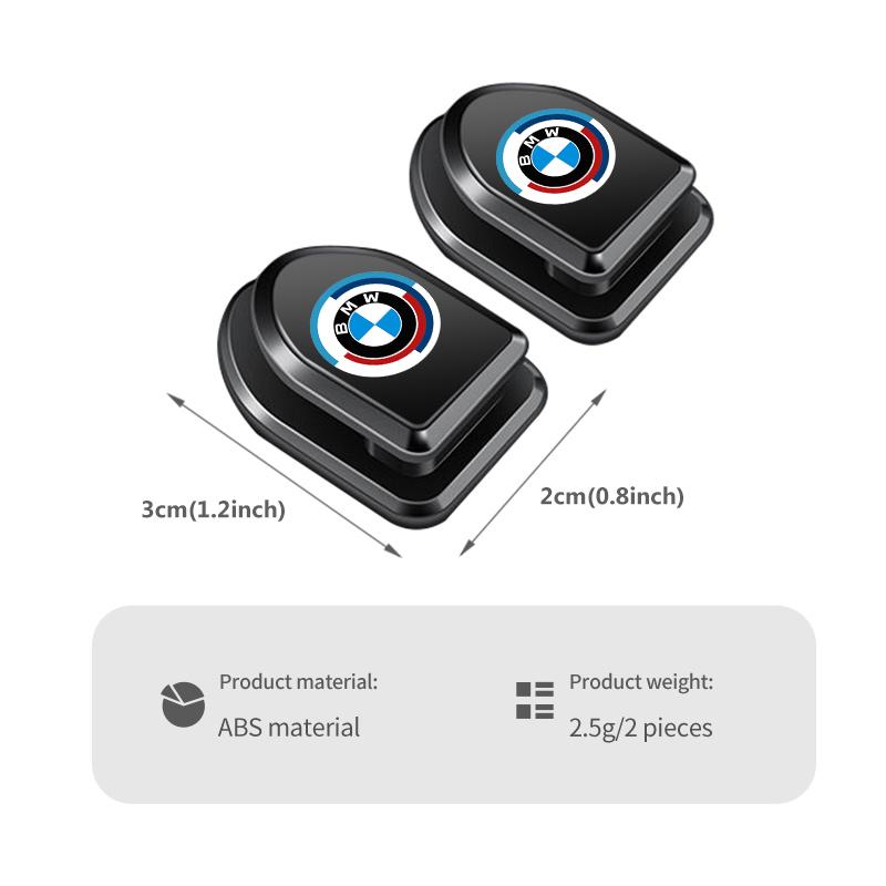 2/4pcs Car Paste Hooks USB Storage Hanger Interior Accessories For BMW Performance X1 M3 M6 F01 F02 E34 E36 E60 F10 F20 X6