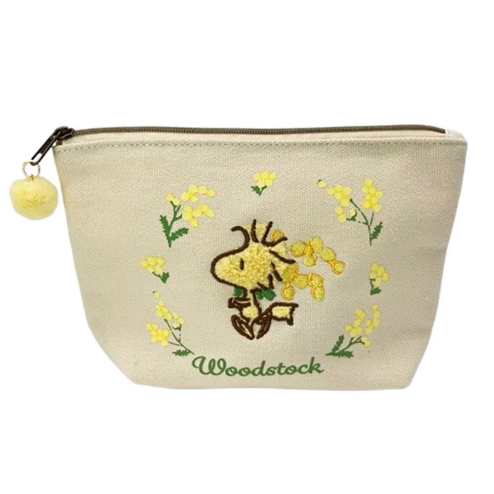 

Косметичка Nakajima Corporation Peanuts Woodstock Mimosa H12 x Ш19 x Г4см 212771-25