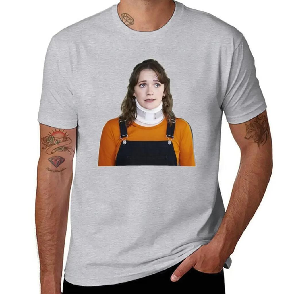 Alison, ghosts bbc T-Shirt oversized shirts graphic tees summer tops plain black t shirts men