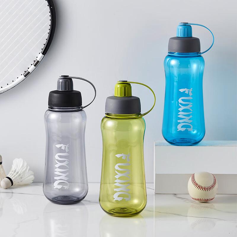 Fuxing Large Capacity Portable PC Sports Water Bottle 1800ml