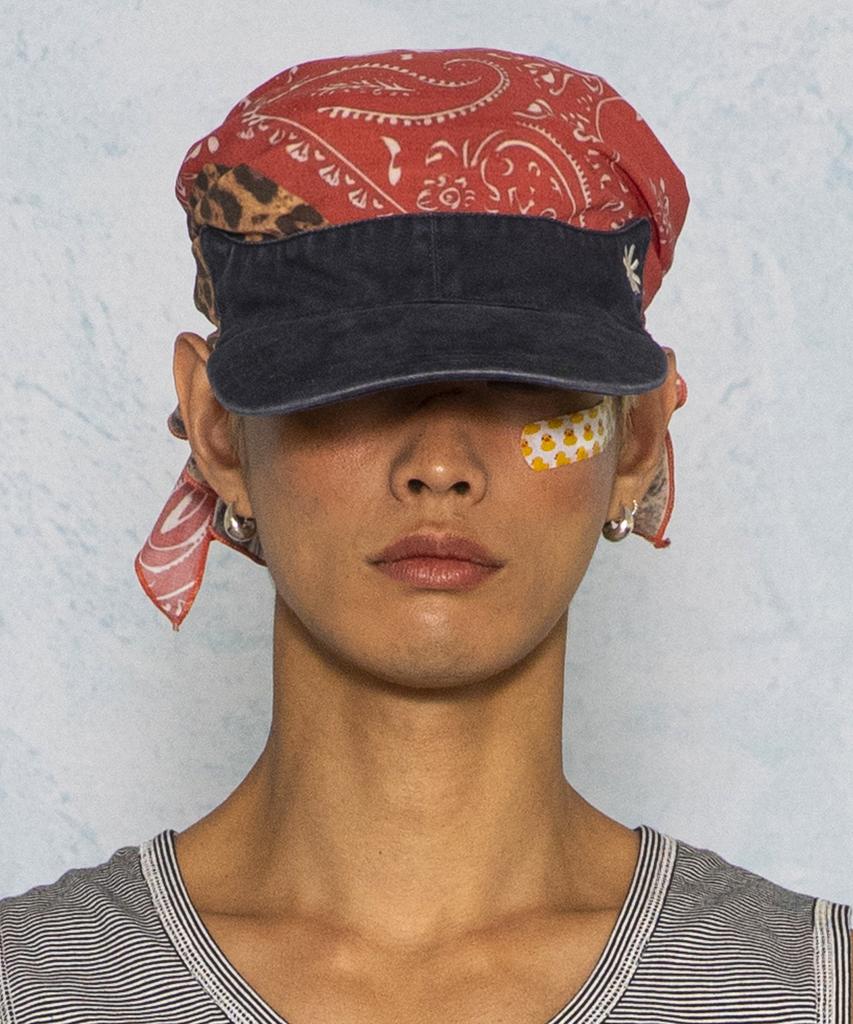 GLACK Gc079 Floppy Cotton Bandana Cap (Leopard)