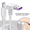 3.2ft/4.9ft Length USB To USB C Interface Power Cord 480Mbps Data Transfer Cable Support 5A Fast Charging for Tablets