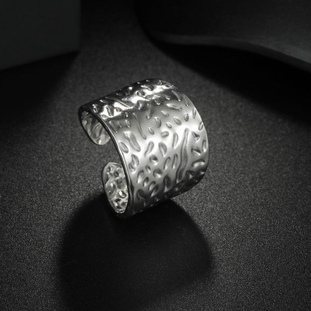 Adjustable Non-Fade Electroplated Couple's Ring
