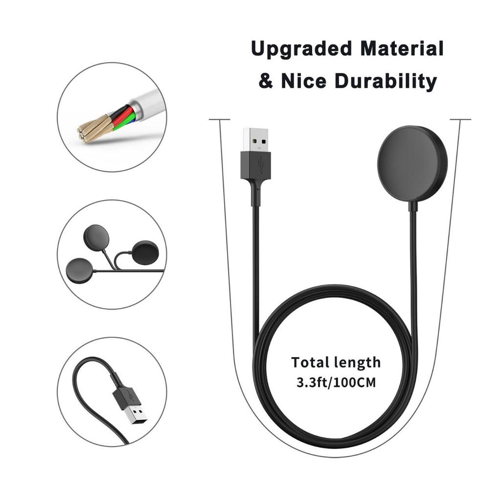 Wireless Charger for Samsung Galaxy Watch 7/6/5/4/3 & Active2