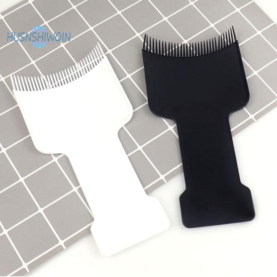 3Pcs Balayage Highlighting Boards Set Flat Surface Sharp Edges Curved Comb Teeth for Hair Dye Quick Removal