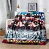 Babymetal combination warm printed blanket, office lounge sofa blanket, flannel household blanket multifunctional blanket