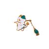 Cartoon Cute Cat Fishing Series Badge Backpack Clothing Accessories Oil Drip Alloy Personality Badge