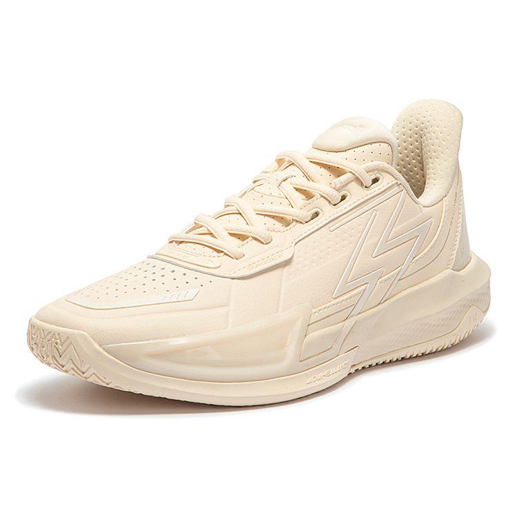 361 BIG3 4.0 PRM Basketballschuhe Herren Low Top Beige 672411110F-2