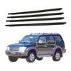 4Pcs Window Rubber Seals Trim For Toyota Land Cruiser LC95 1996-2002 Weatherstrip Seal Side Door Glass Belt 75711-60030