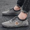Popular Leather Sock Shoes Fashion White Sneakers For Men Casual Mens Shoes Genuine Leather Breathable Outdoor Shoes Man Loafers